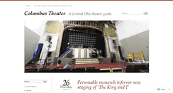 Desktop Screenshot of columbustheater.org