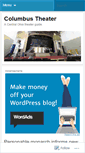 Mobile Screenshot of columbustheater.org