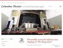 Tablet Screenshot of columbustheater.org